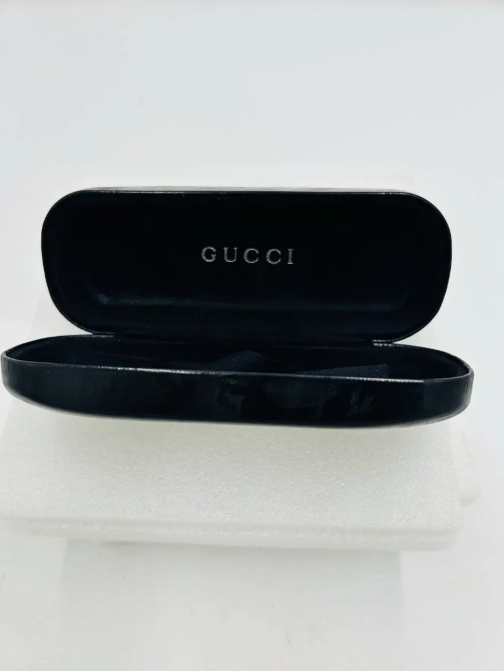 Gucci Rimless Sunglasses Brown Gradient GG 1784 Strass Gold Frame with Case